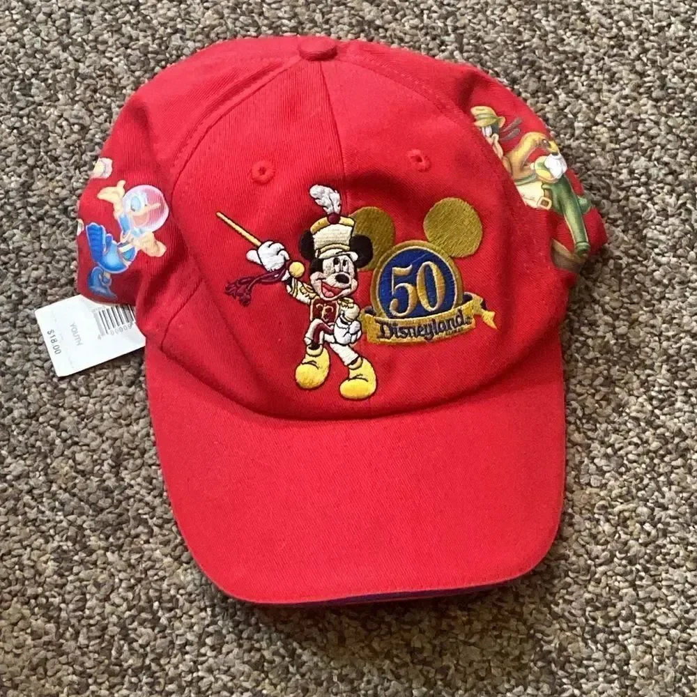 Disney marvel comics 50 anniversary basketball boy Hat